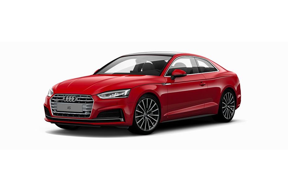 Audi A5 Coupe Tango Red