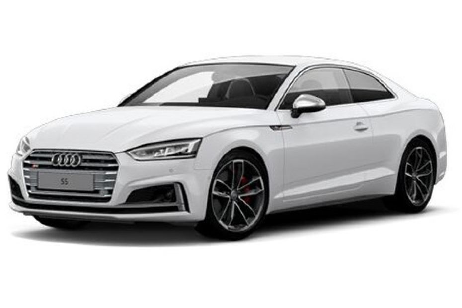 Audi S5 Coupe Ibis White