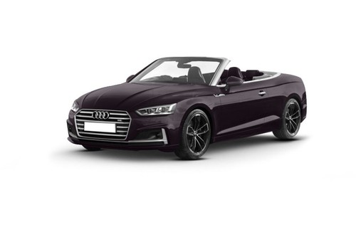 Audi S5 Convertible Dark Burganday