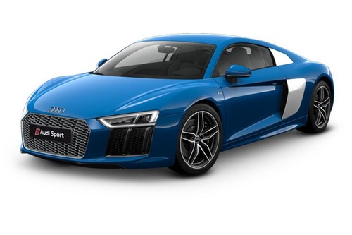 Audi R8 Coupe Macaw Blue