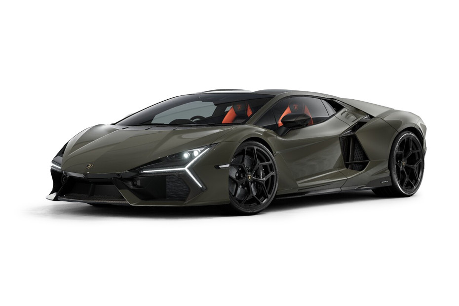 Lamborghini Revuelto Verde Turbine Lucido