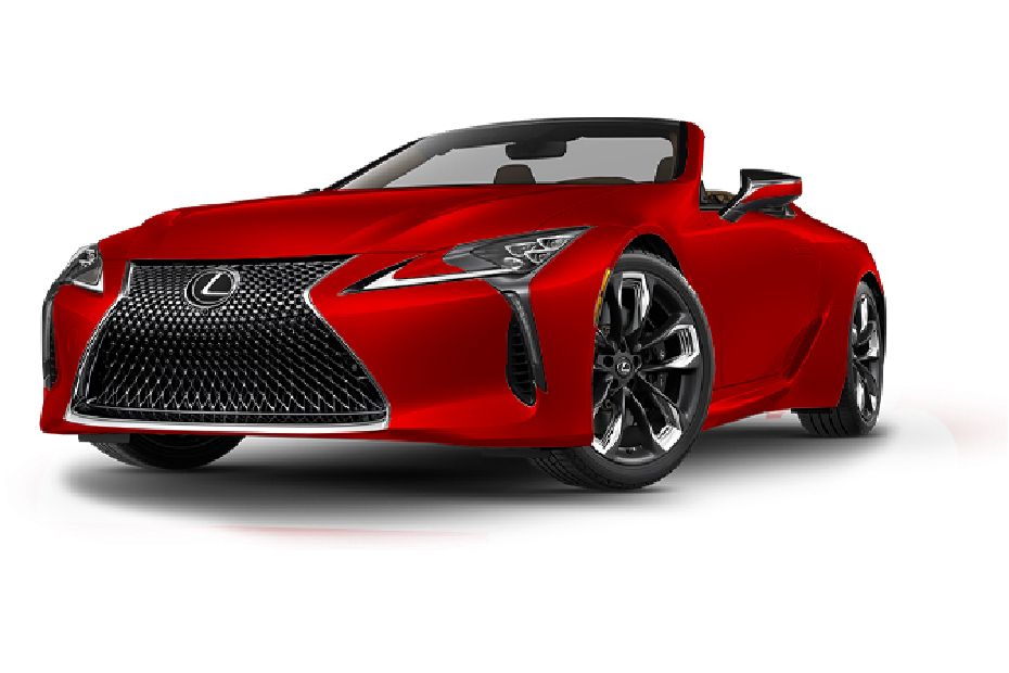 Lexus LC 500 Convertible Red