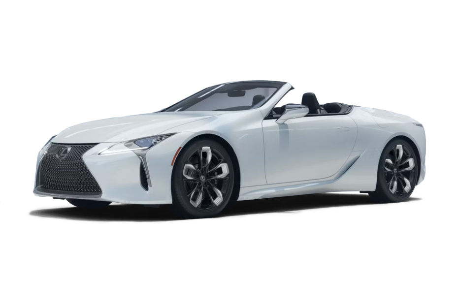 Lexus LC 500 Convertible White
