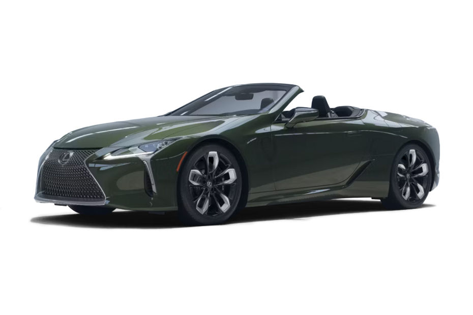 Lexus LC 500 Convertible Green