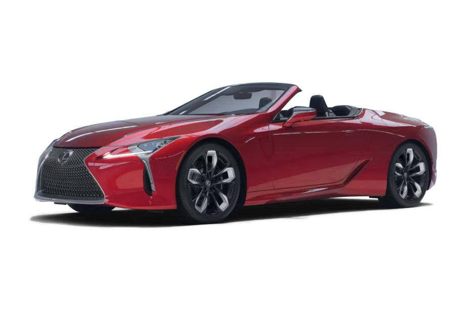 Lexus LC 500 Convertible Red