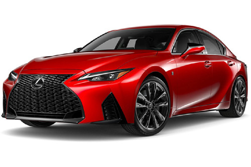 Lexus IS 250 2022-2025 Radiant Red