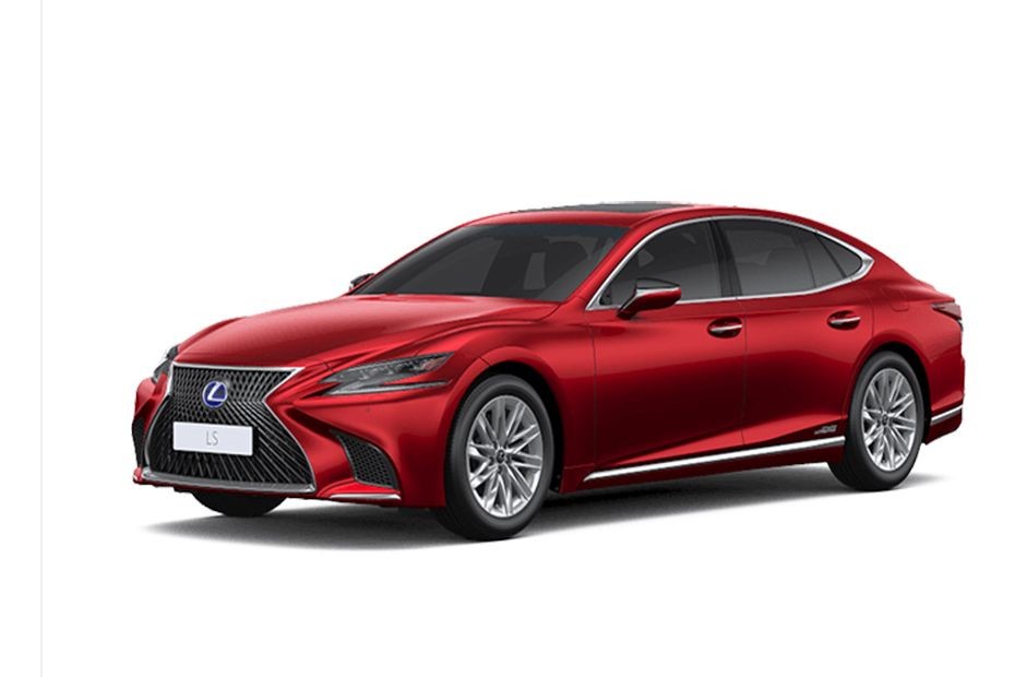Lexus LS Red Mica Crystal Shine