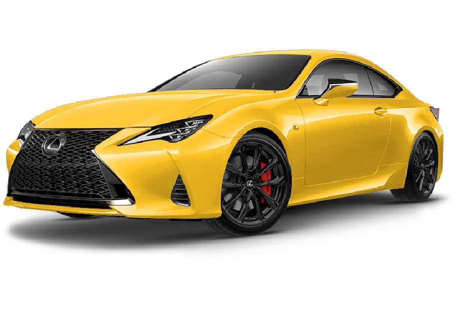 Lexus RC Yellow