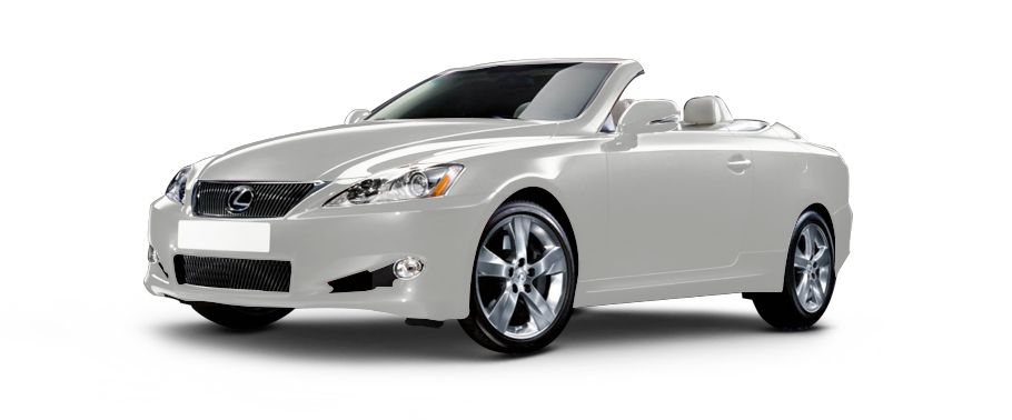 Lexus IS 300C White Pearl Crystal Shine