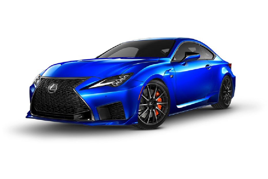 Lexus RC F Heat Blue Contrast Layering