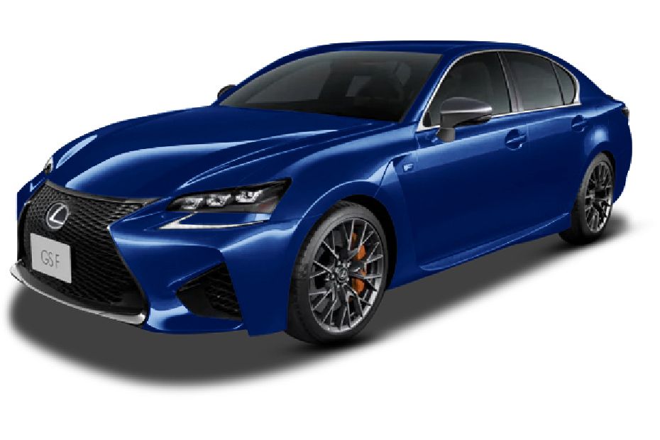 Lexus GS F Heat Blue Contrast Layering