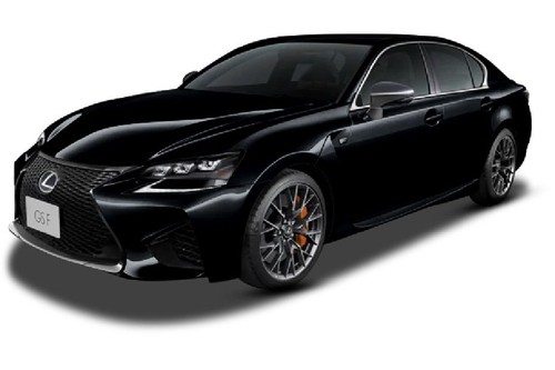 Lexus GS F Graphite Black Glass Flake