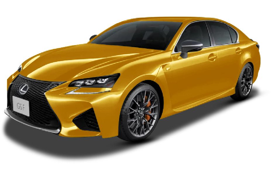 Lexus GS F Yellow