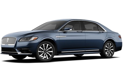Lincoln Continental Midnight Sapphire Blue Metallic