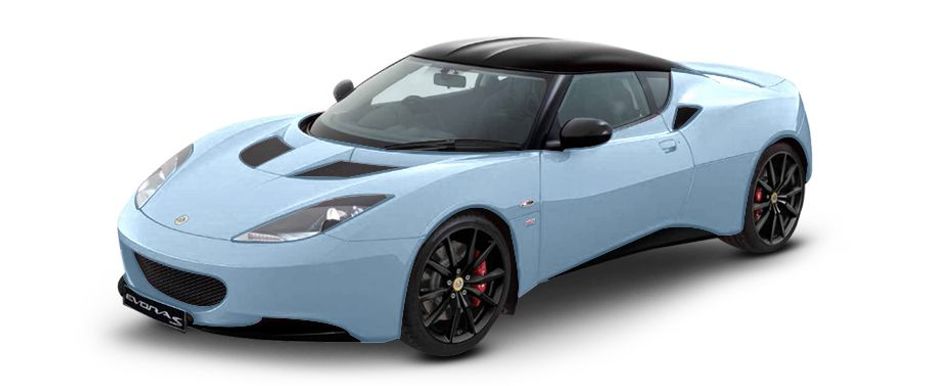 Lotus Evora S Frost Blue