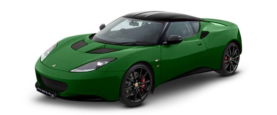 Lotus Evora S Motorsport Green