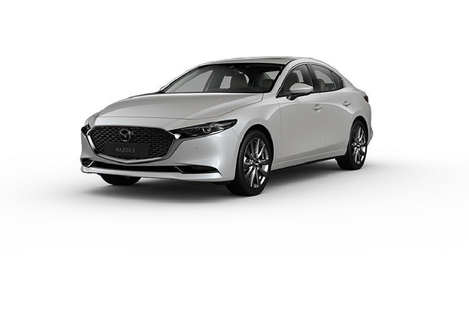 Mazda 3 Sedan Snow Flake White Pearl
