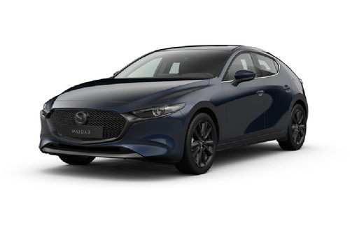 Mazda 3 Hatchback Deep Blue Metallic