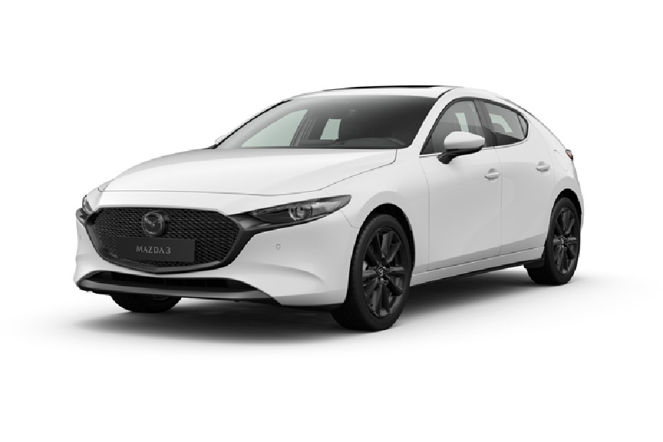 Mazda 3 Hatchback Arctic White