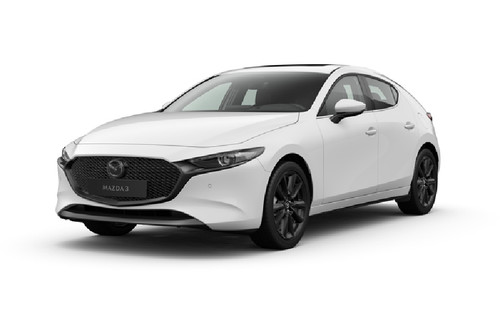 Mazda 3 Hatchback Arctic White