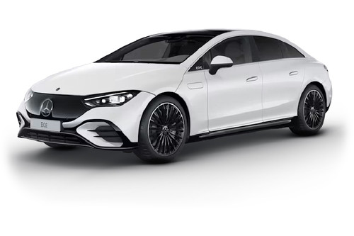 Mercedes-Benz EQE Diamond White Bright