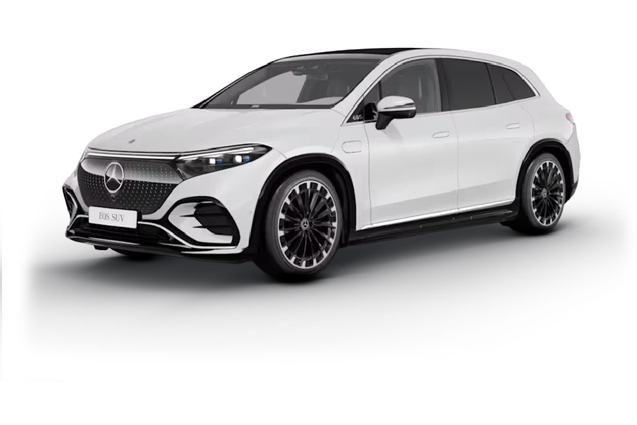 Mercedes-Benz EQS SUV Manufaktur Opalite White Bright