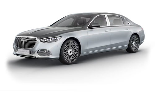 Mercedes-Benz Maybach S Class High Tech Silver Selenite Gray Metallic