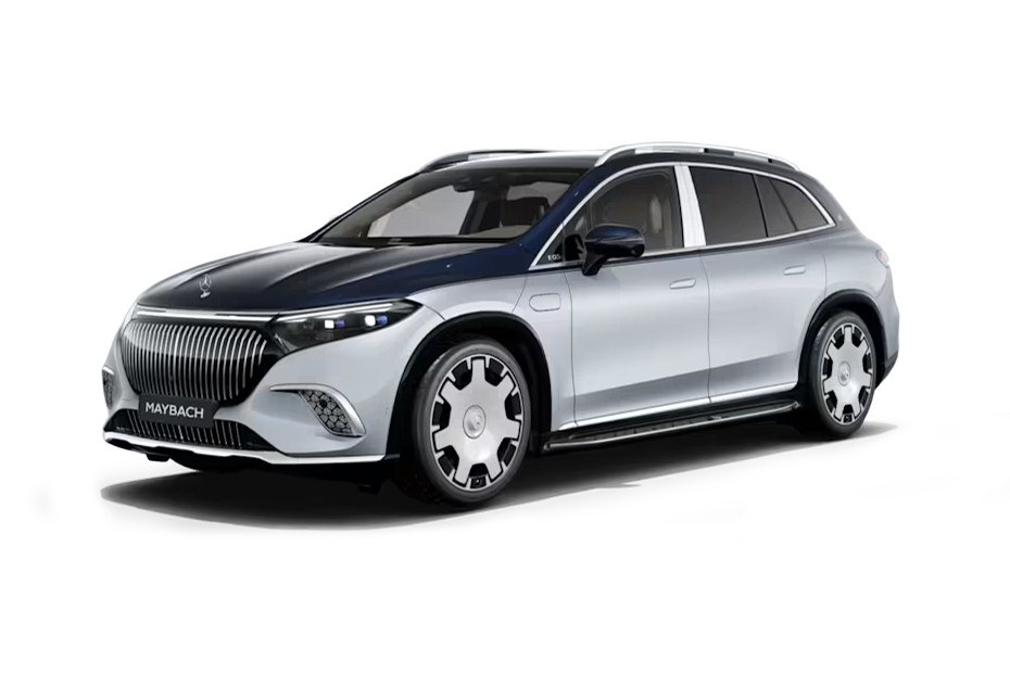 Mercedes-Benz Maybach EQS High Tech Silver Nautic Blue