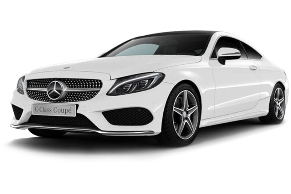 Mercedes-Benz C-Class Coupe Polar White