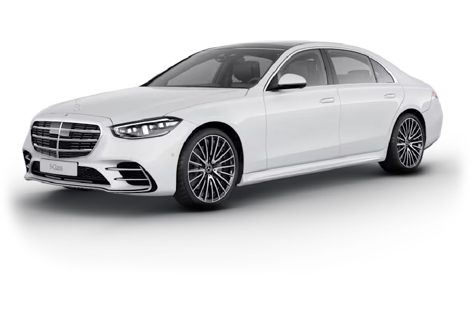 Mercedes-Benz S-Class Sedan Manufaktur Opalite White Bright