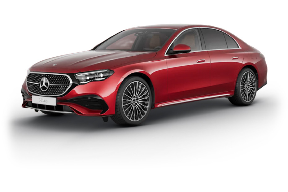 Mercedes-Benz E-Class Sedan Manufaktur Hyacinth Red Metallic