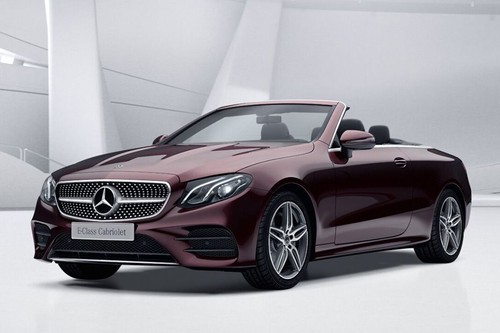 Mercedes-Benz E-Class Cabriolet Ruby Red Metallic