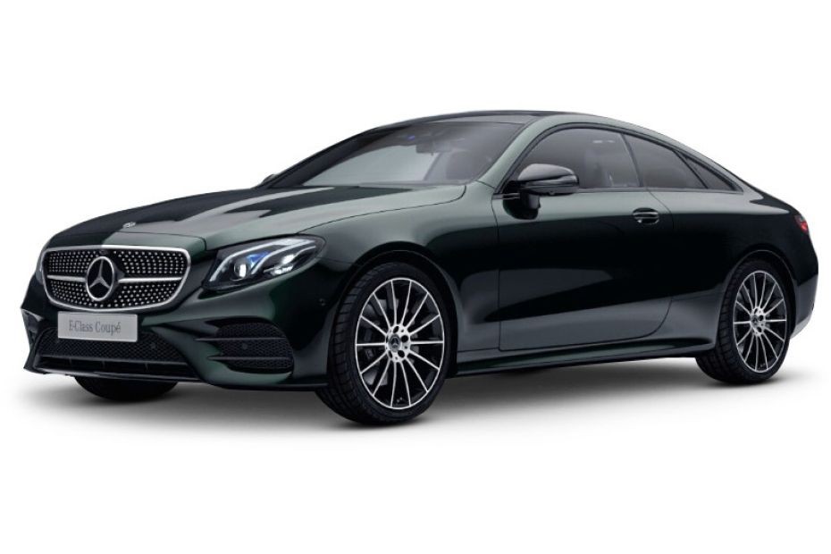 Mercedes-Benz E-Class Coupe Emerald Green Metallic