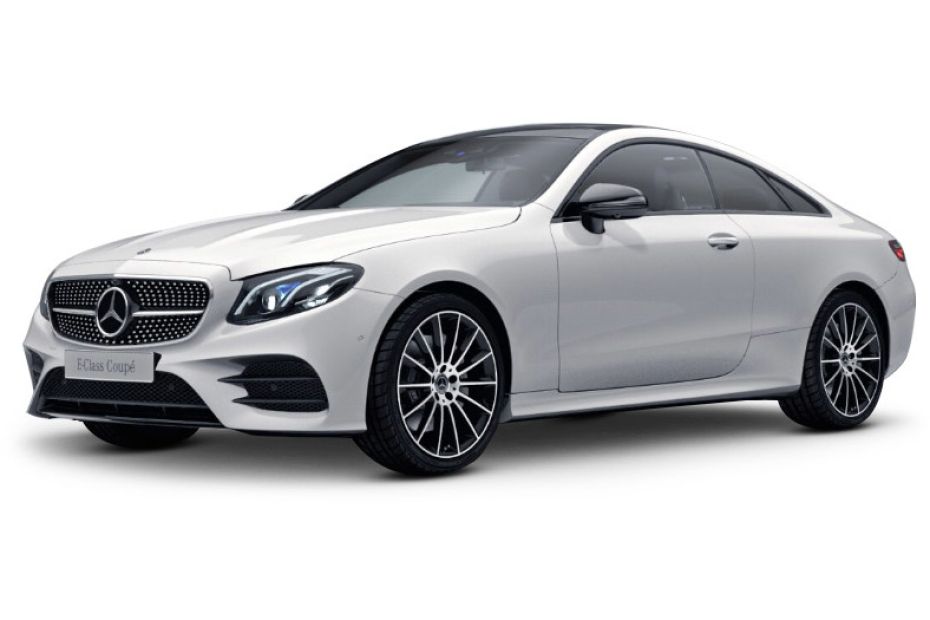 Mercedes-Benz E-Class Coupe Polar White