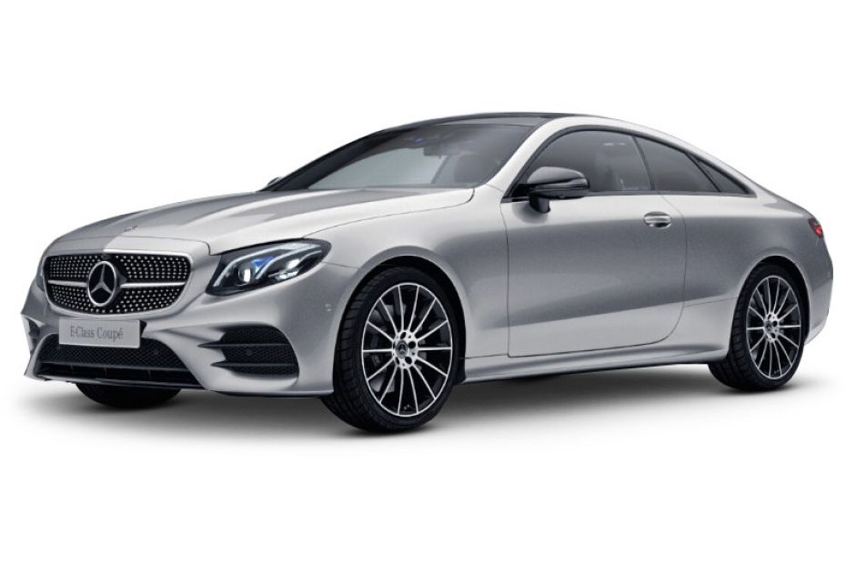 Mercedes-Benz E-Class Coupe Irdium Silver