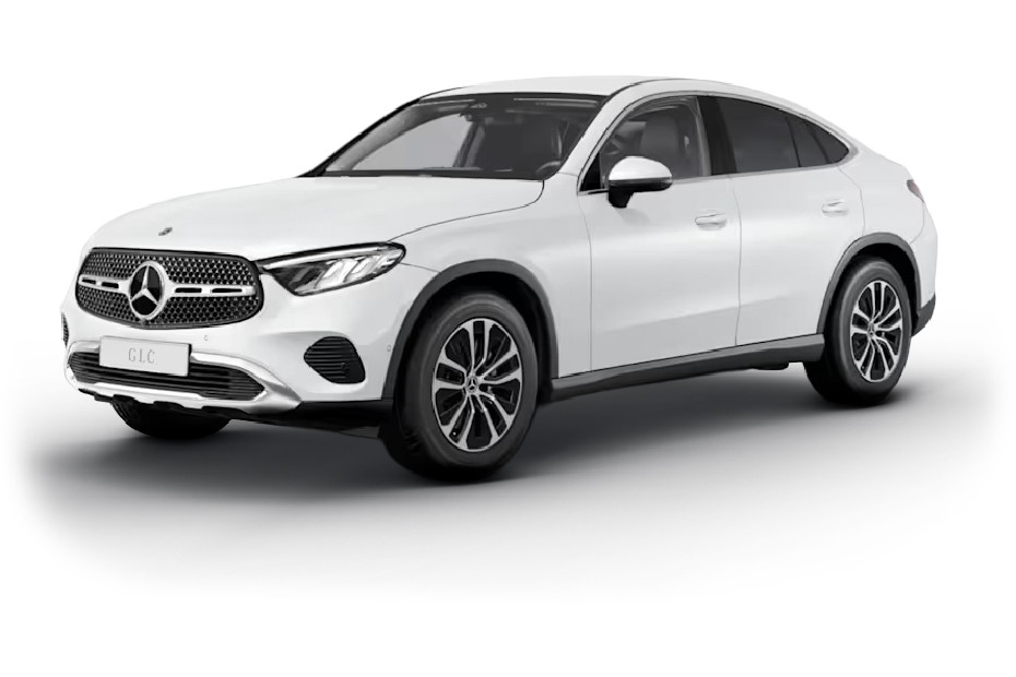 Mercedes-Benz GLC-Class Coupe Opalite White Bright