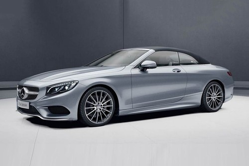 Mercedes-Benz S-Class-Cabriolet Diamond Silver