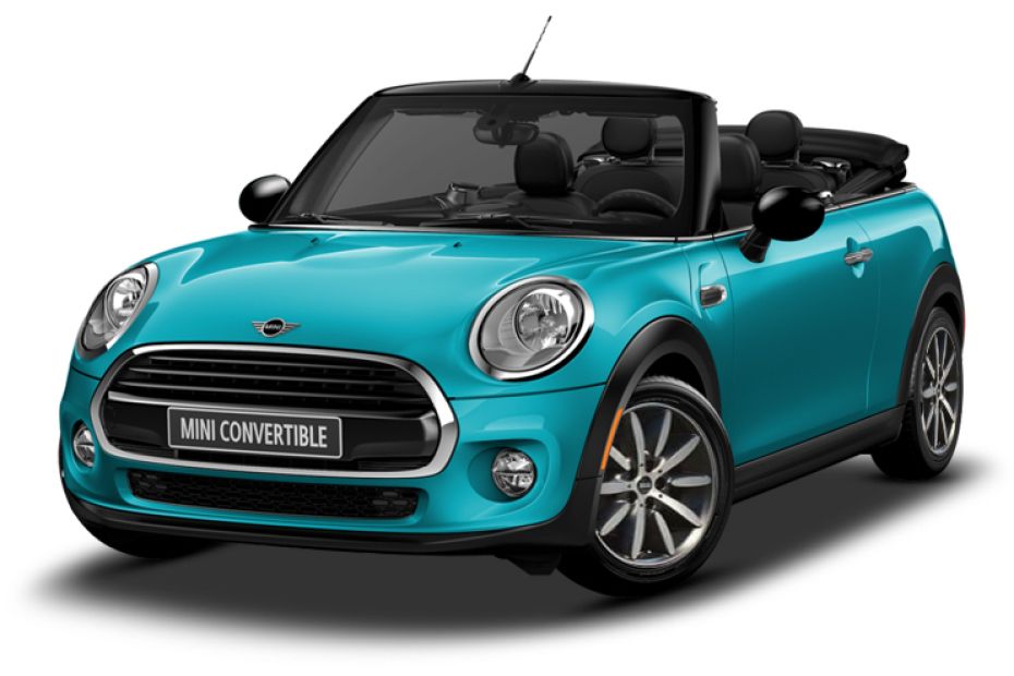 Mini Cabrio Caribbean Blue Metallic