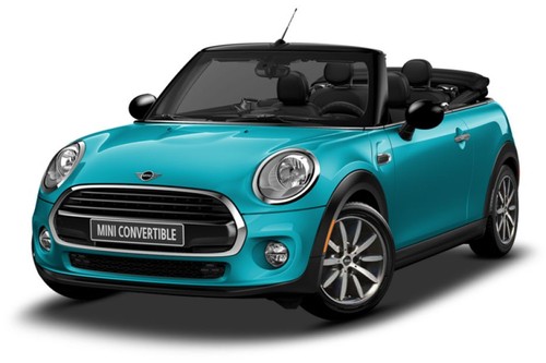 Mini Cabrio Caribbean Blue Metallic