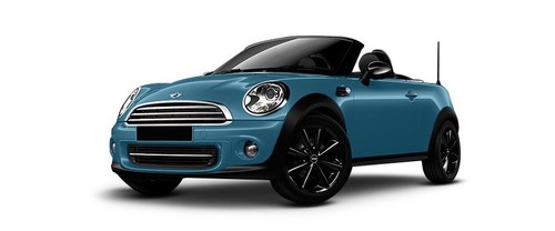 Mini Roadster Kite Blue Metallic