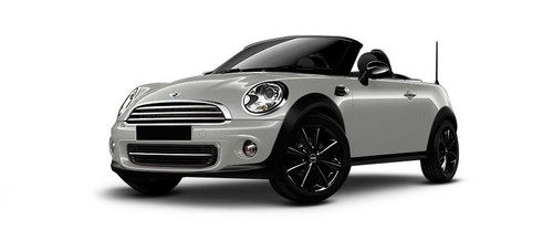 Mini Roadster White Silver Metallic