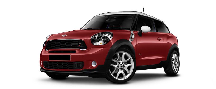 Mini Paceman Blazing Red Metallic