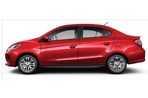 Mitsubishi Attrage Red Metallic