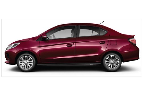 Mitsubishi Attrage WINE RED PEARL