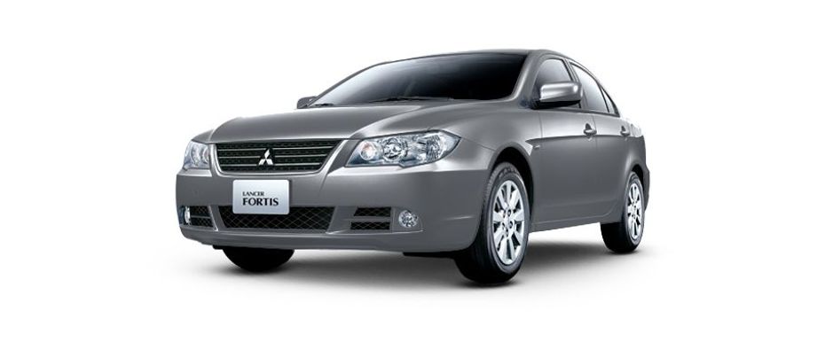 Mitsubishi Lancer Fortis Darkened Silver