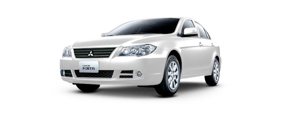 Mitsubishi Lancer Fortis White Solid