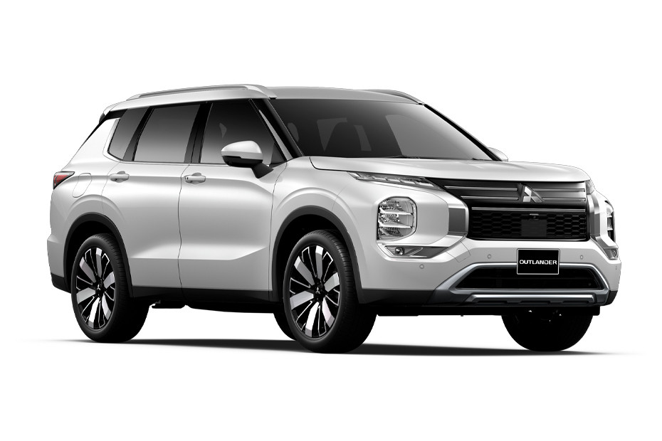 Mitsubishi Outlander White Solid