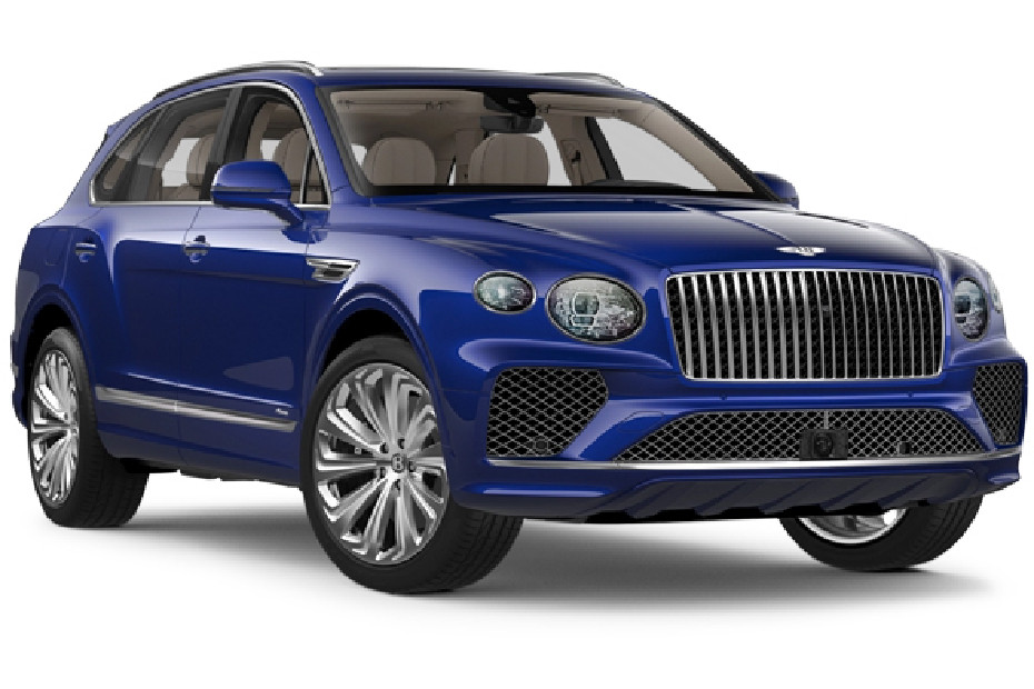 Bentley Bentayga Sequin Blue Over Black Sapphire
