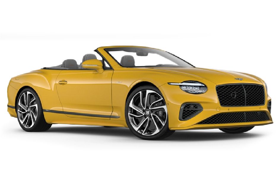 Bentley Continental GTC Yellow