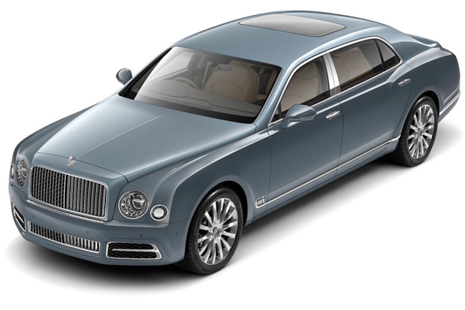 Bentley Mulsanne Fountain Blue